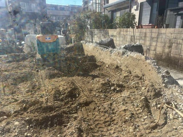 桑名市佛眼院　永代供養墓工事　⑬無縁塚解体